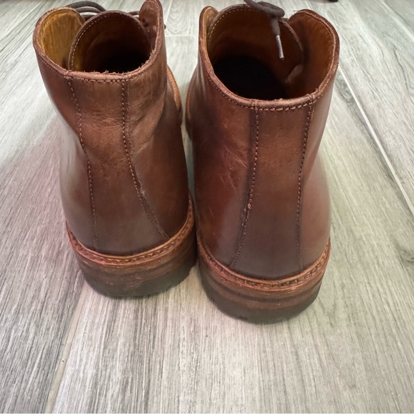 St. Moritz Mens Brown Leather Chukka Montagna Olimpiadi Brown Leather Boots main image 8